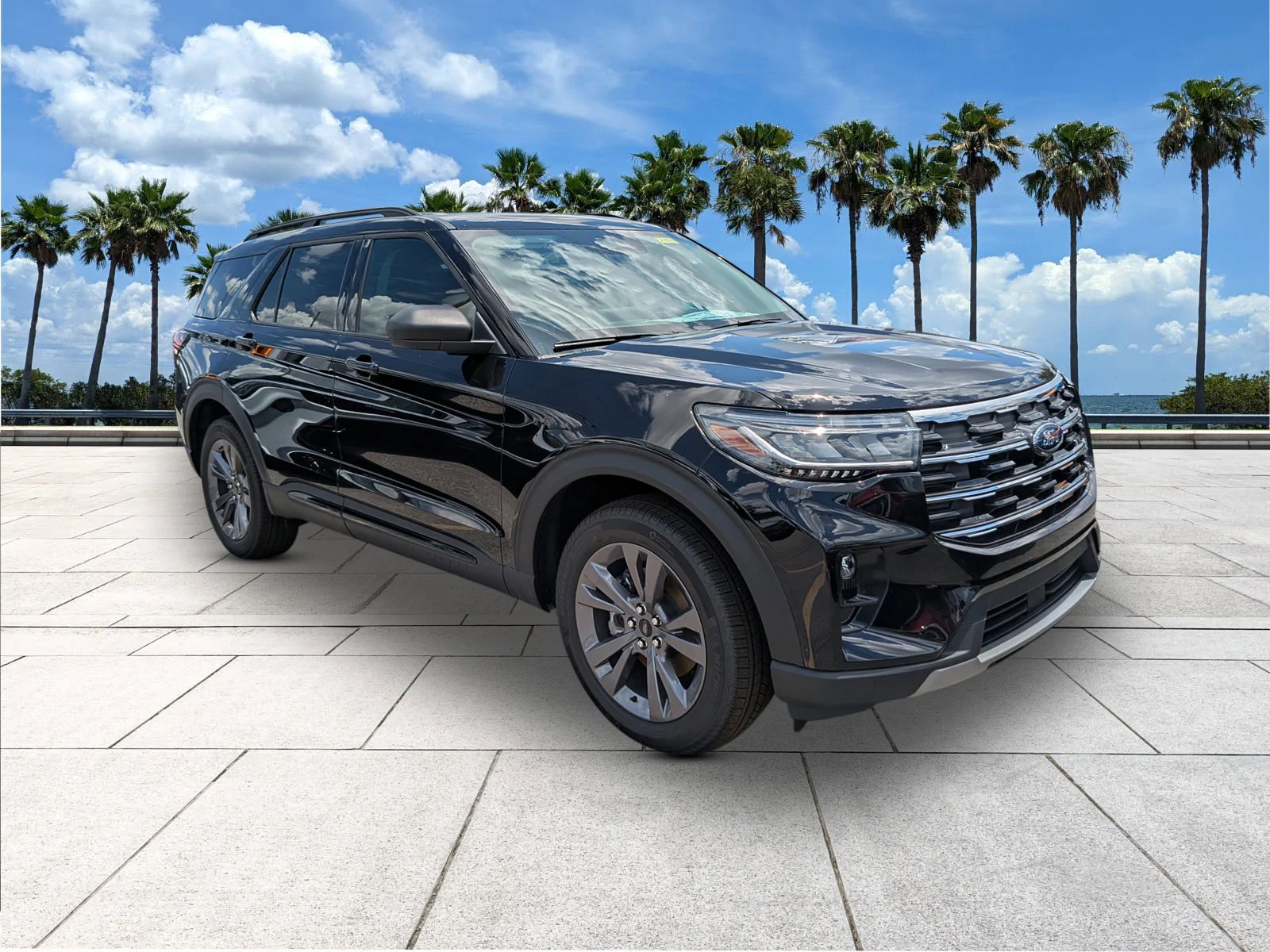 New 2026 Agate Black Metallic Ford Active image 2