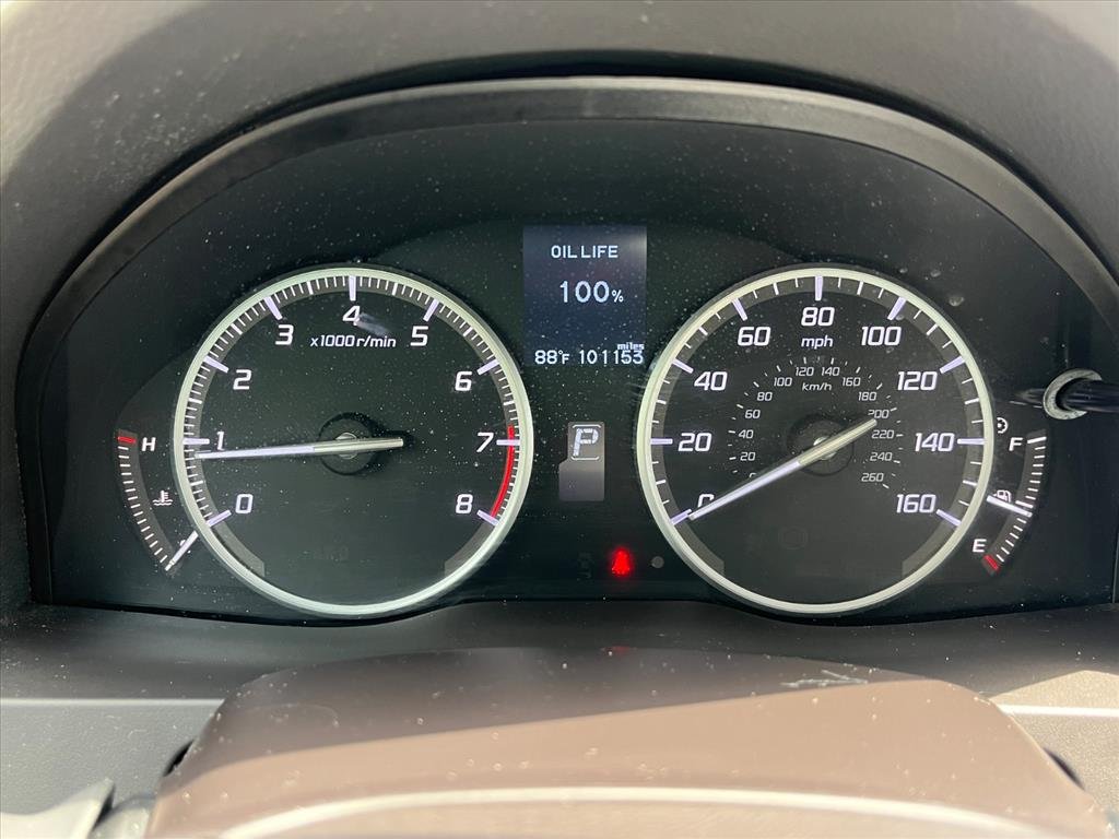 Used 2016 Basque Red Pearl Ii Acura Base image 9