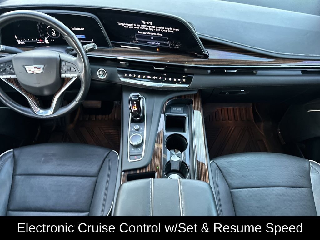 Used 2021 Red Cadillac Premium Luxury image 15