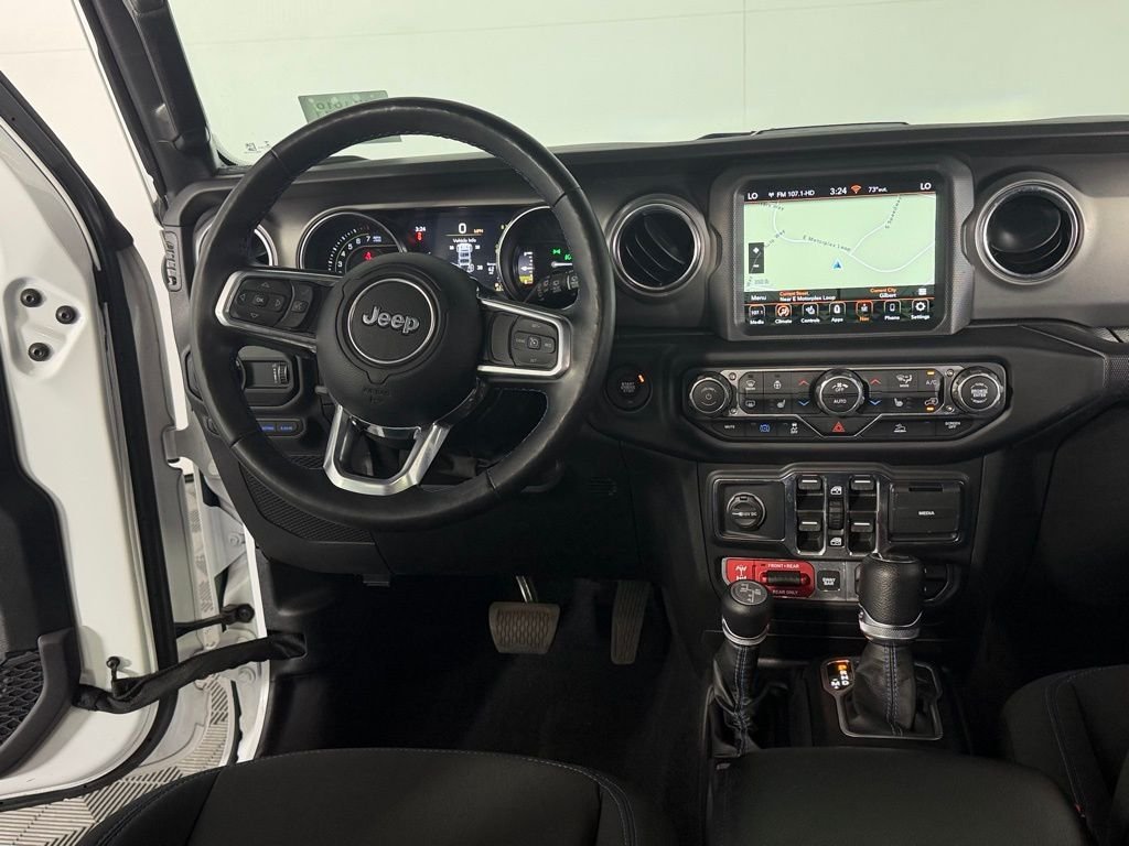 Used 2023 White Jeep Rubicon 4xe image 19
