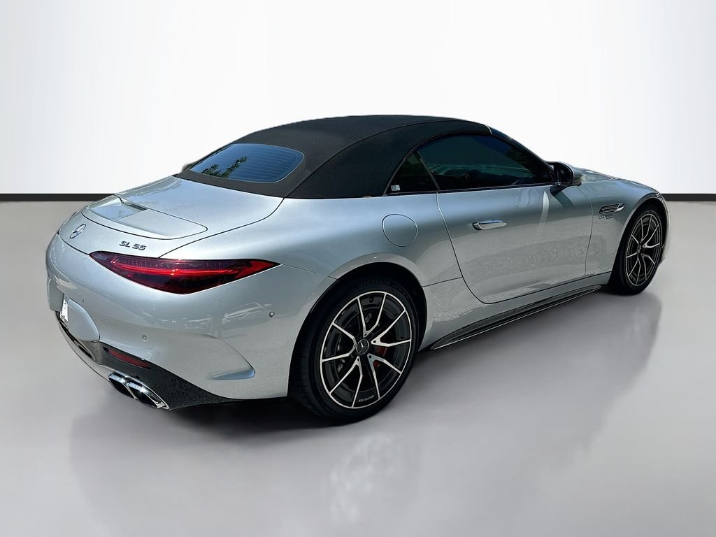 Certified Used 2022 Gray Mercedes-AMG SL 55 AMG® image 5