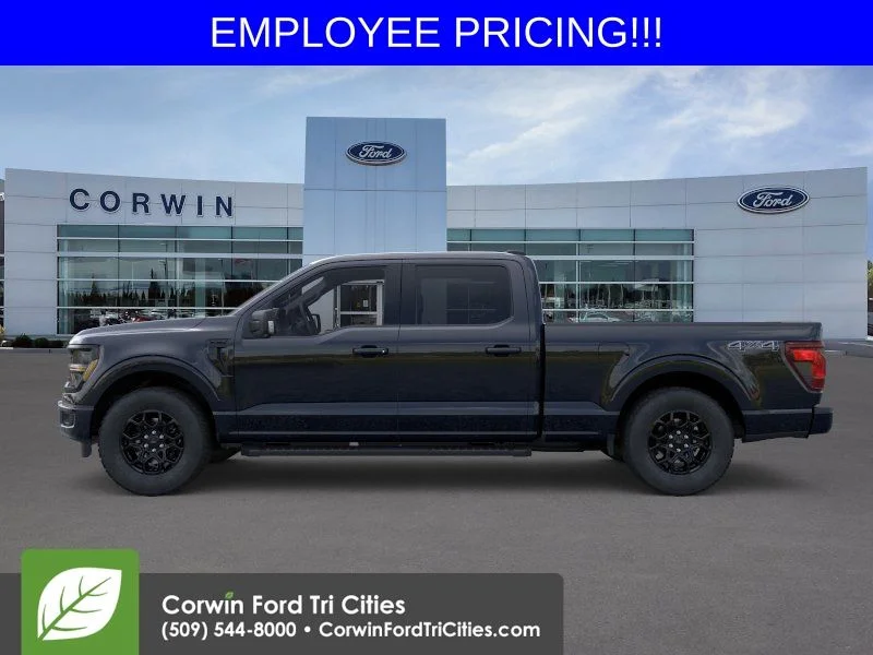 New 2026 Agate Black Metallic Ford XLT image 4