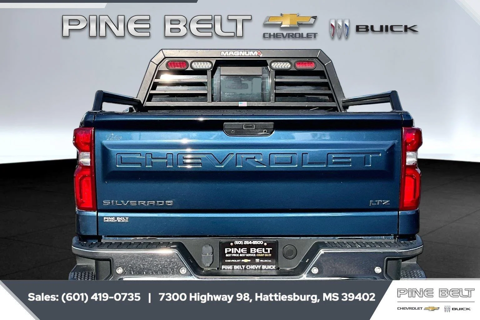 Used 2019 NORTHSKY BLUE METALLIC Chevrolet LTZ image 4