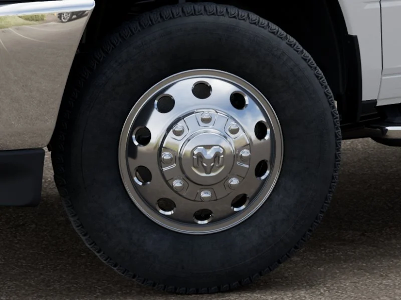 New 2026 Bright White Clear-Coat Exterior Paint RAM Laramie image 34
