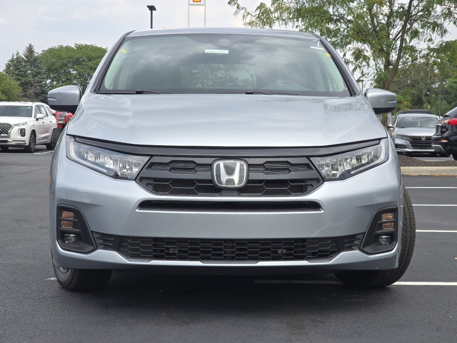 New 2026 Solar Silver Metallic Honda EX-L image 12