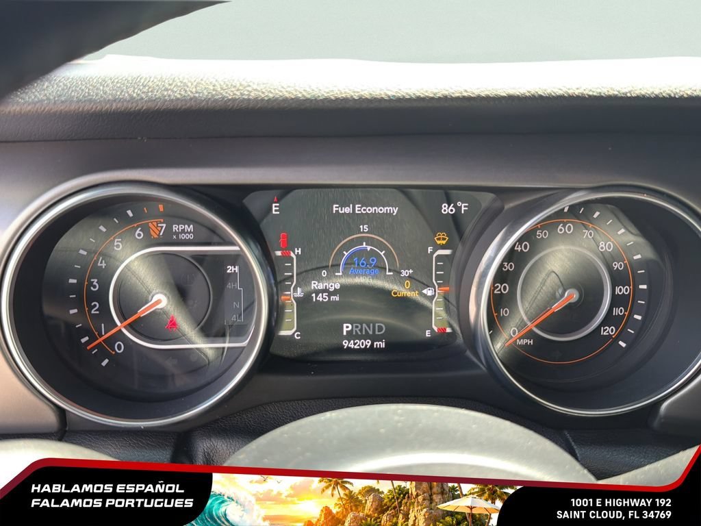 Used 2019 Teal Jeep Sport S 4x4 image 15