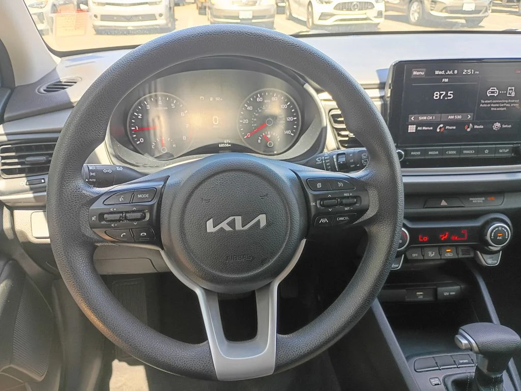 Used 2022 Clear White Kia S image 21