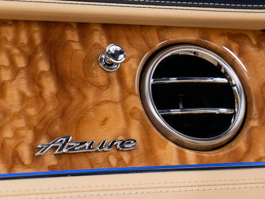 Certified Used 2023 Blue Crystal Bentley Azure Convertible image 45