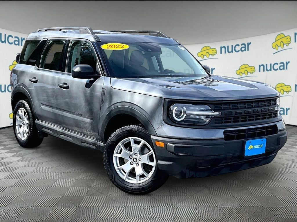 Used 2022 Ford Bronco Sport Base with VIN 3FMCR9A6XNRD21170 for sale in Norwood, MA