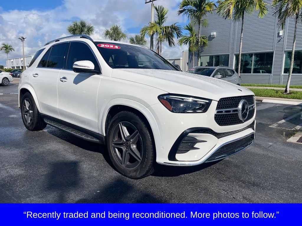 Used 2024 White Mercedes-Benz GLE 450 image 1