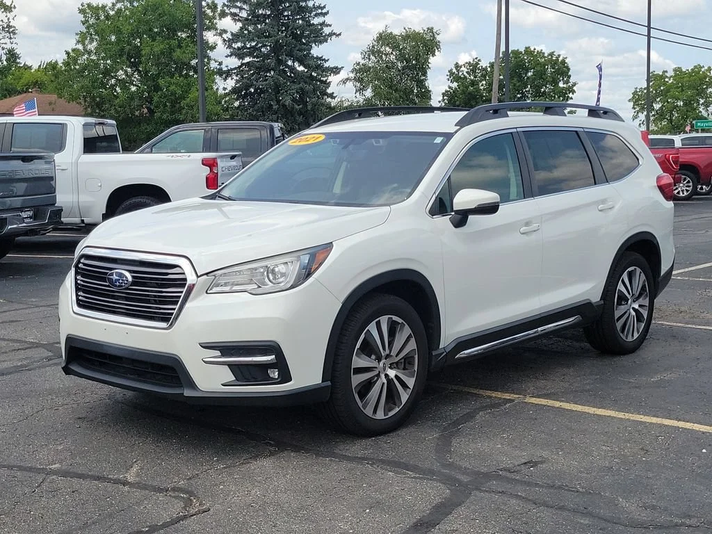 Used 2021 Subaru Ascent Limited with VIN 4S4WMAMD4M3454785 for sale in Marlette, MI