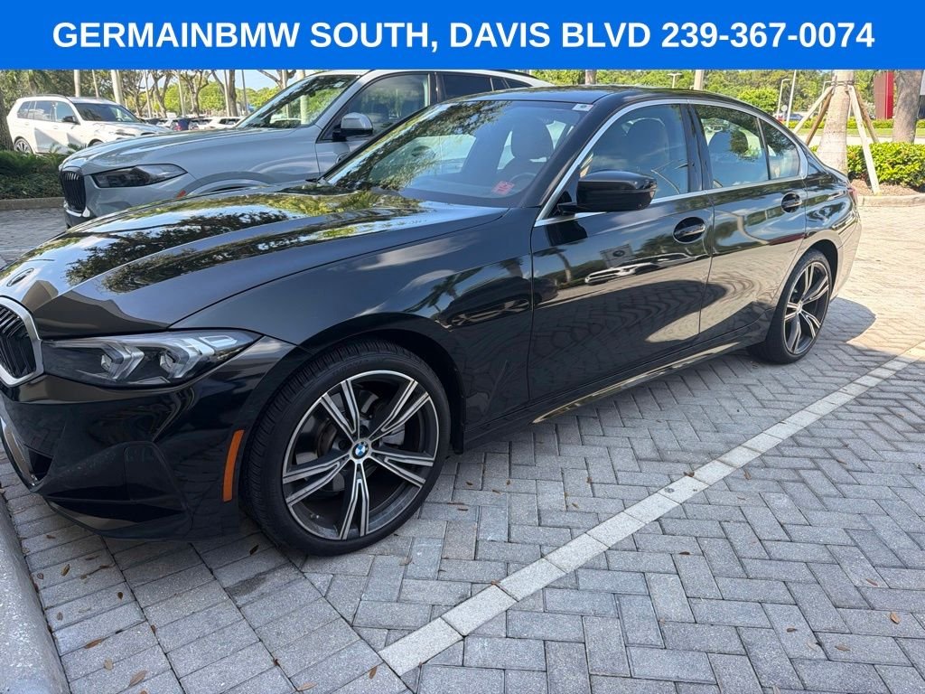 Used 2024 Black Sapphire Metallic BMW 330i xDrive image 21