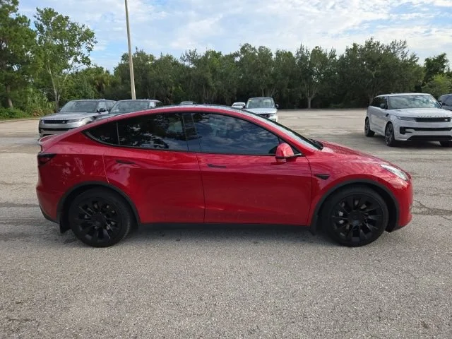 Used 2021 Red Multi-Coat Tesla Long Range image 6