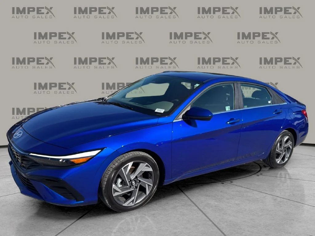 Used 2025 Blue Hyundai SEL Convenience image 1
