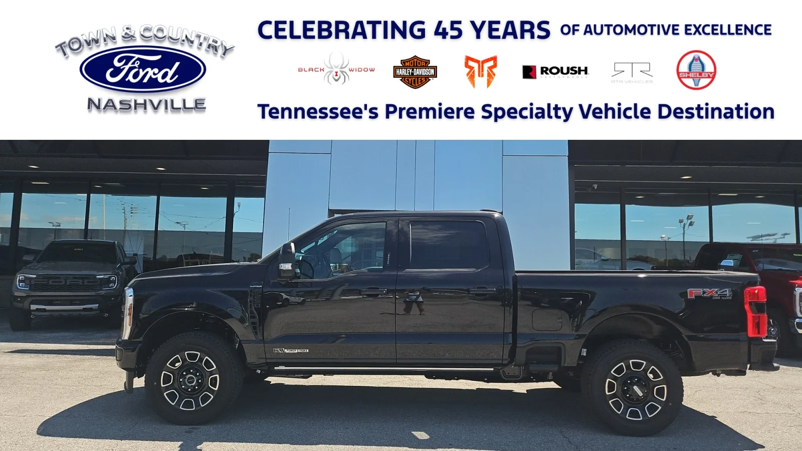 New 2026 Agate Black Metallic Ford Platinum 4WD image 1