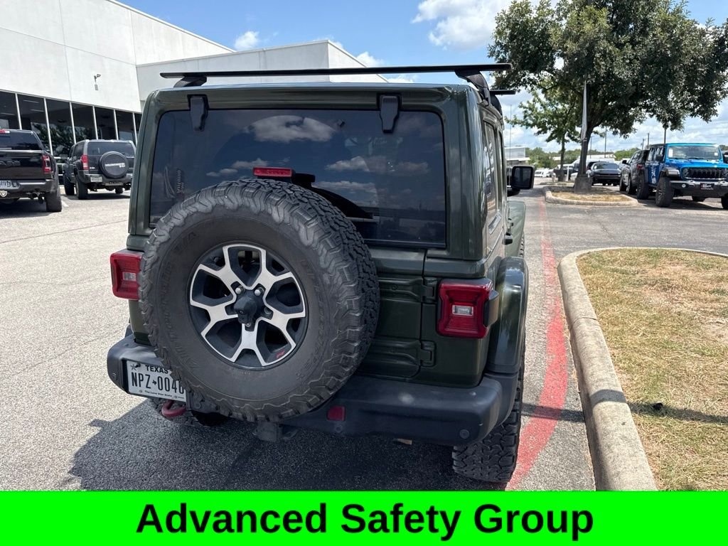 Used 2021 Green Jeep Unlimited Rubicon image 9