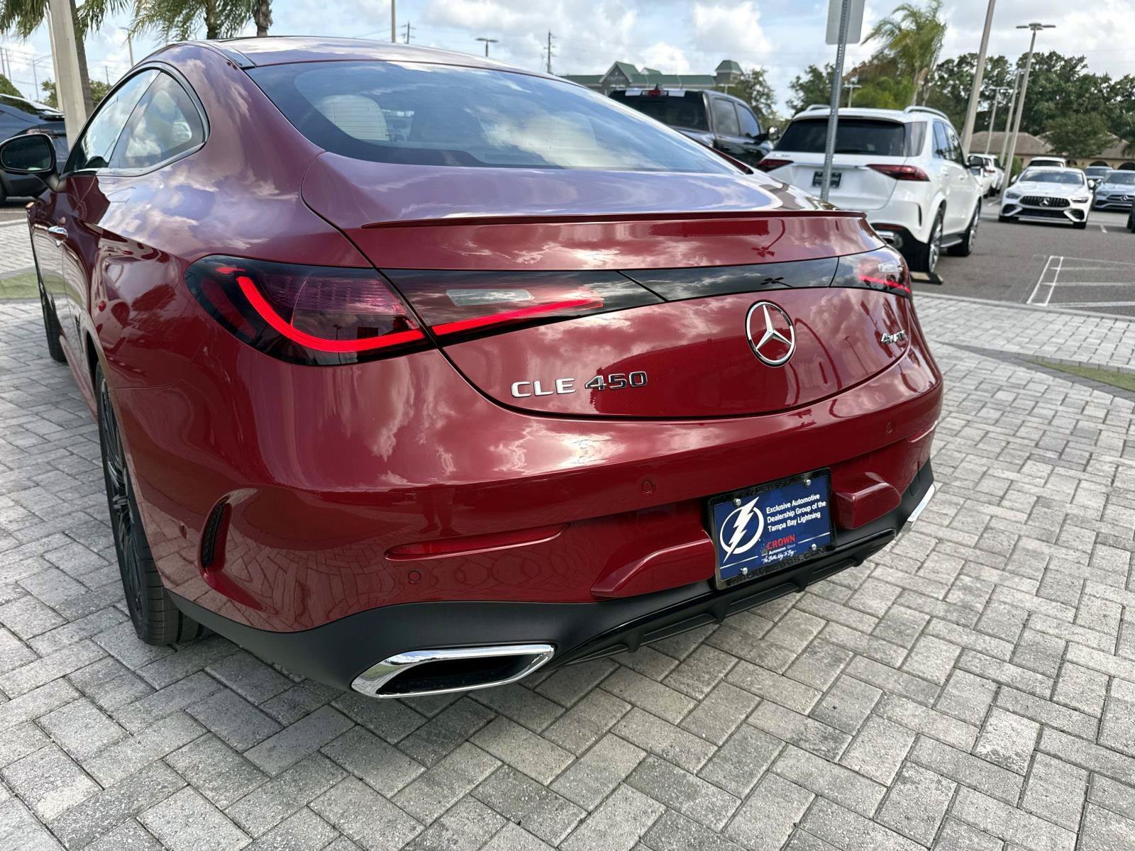 New 2026 Red Metallic Mercedes-Benz 450 4MATIC® Coupe image 9