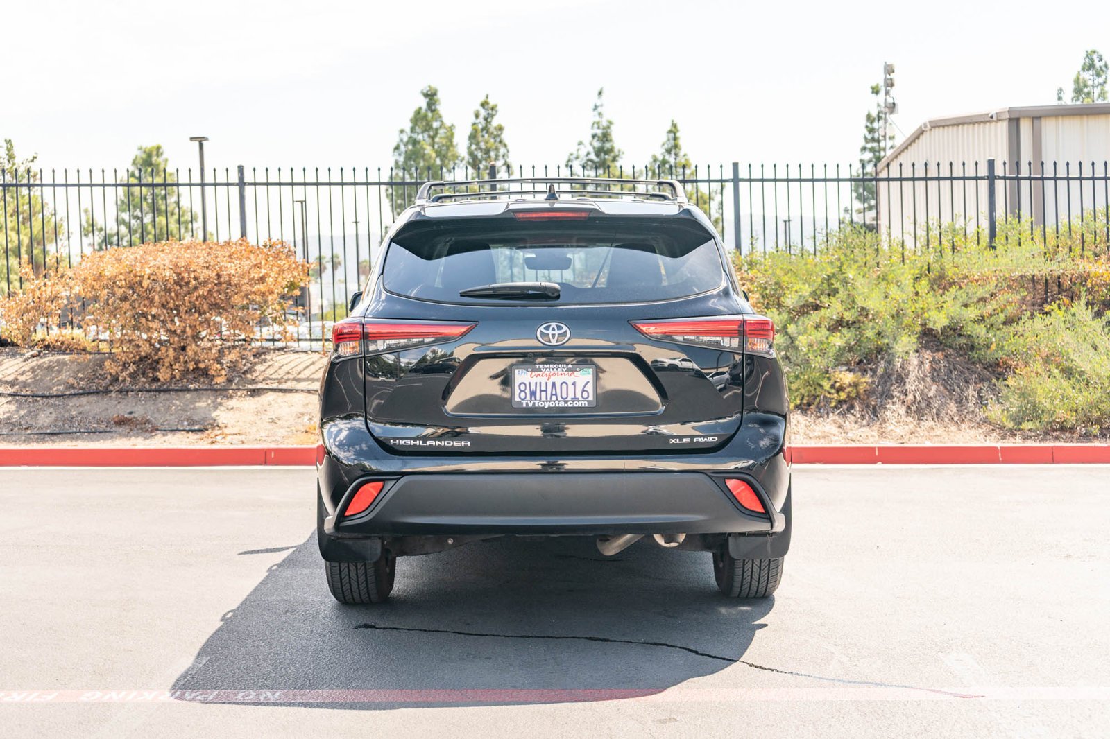 Certified Used 2021 Midnight Black Metallic Toyota XLE image 8