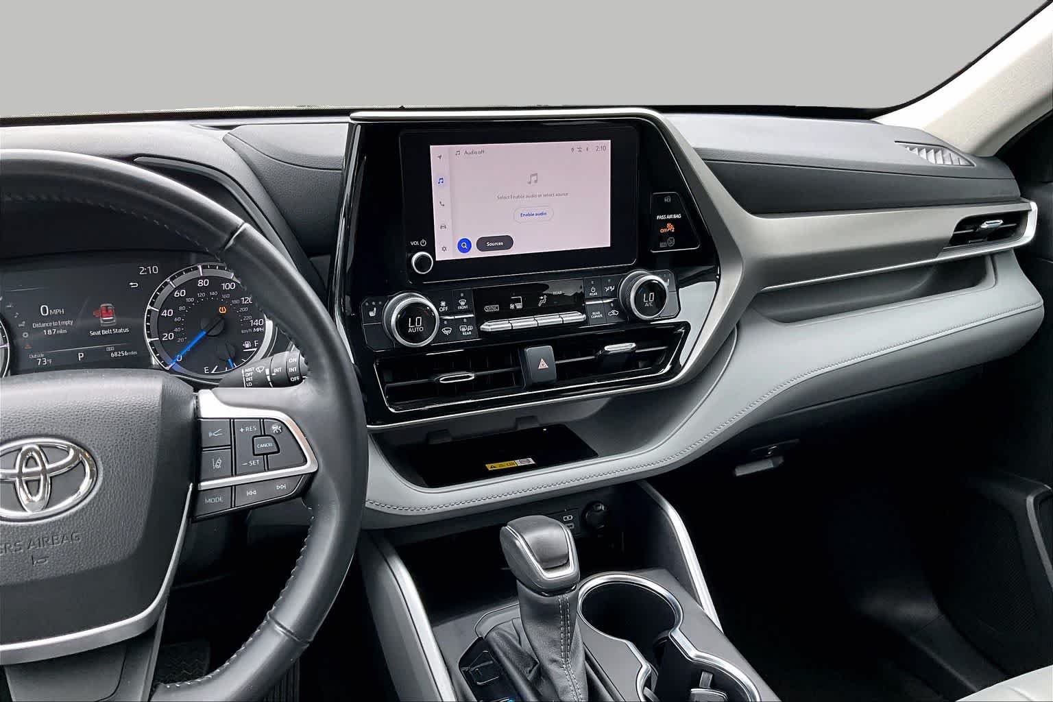 Used 2023 Midnight Black Metallic Toyota Hybrid XLE image 7