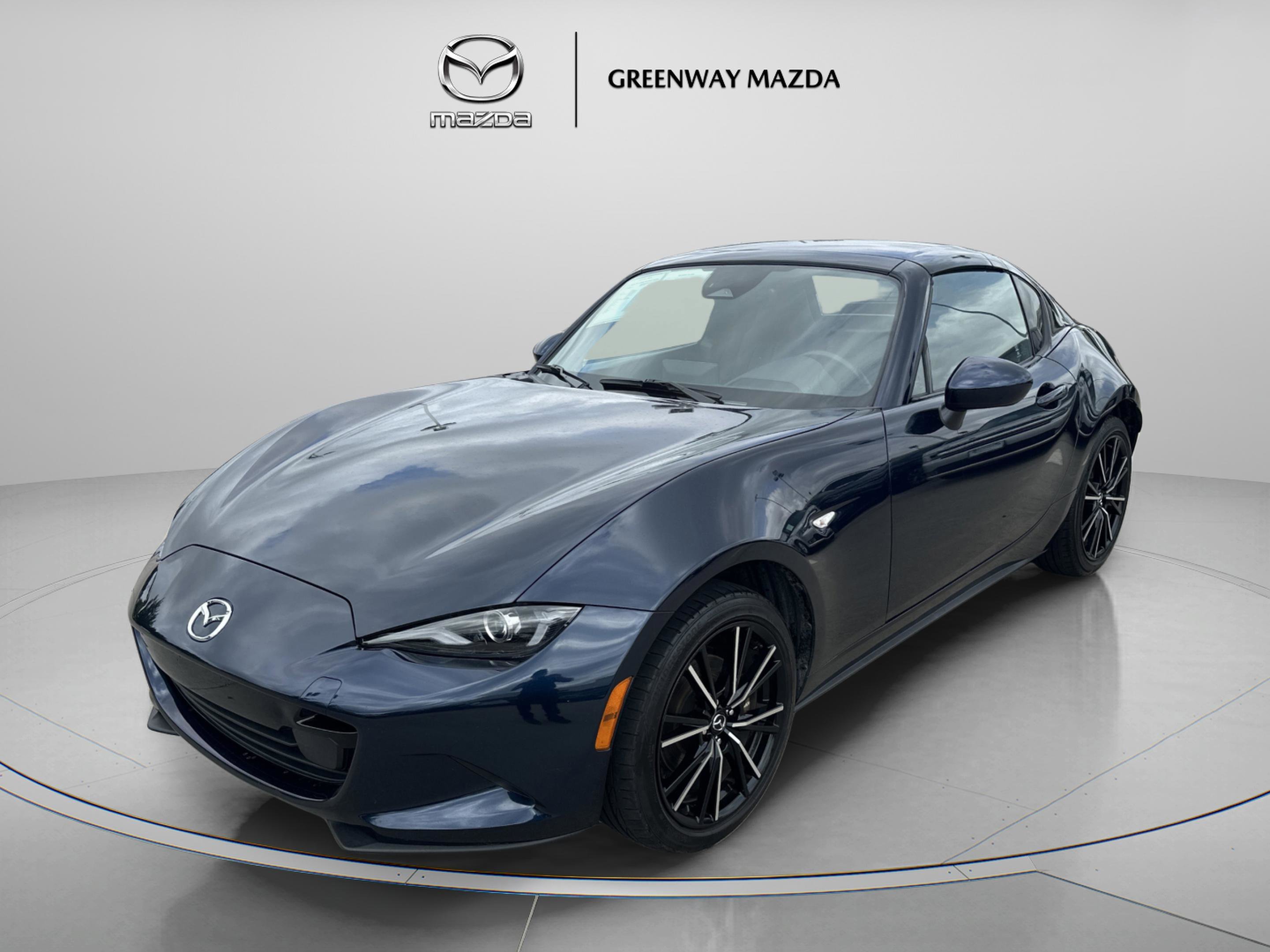 Used 2025 Deep Crystal Blue Mica Mazda Grand Touring image 3