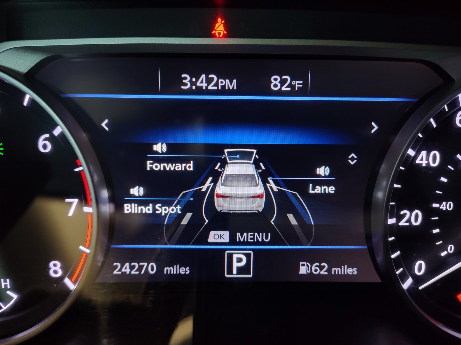 Used 2024 Atlantic Gray Metallic Nissan SV image 30