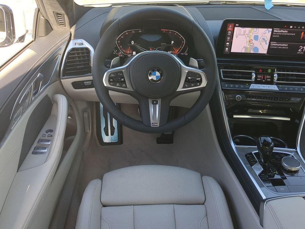 New 2026 White Metallic BMW 840 image 16