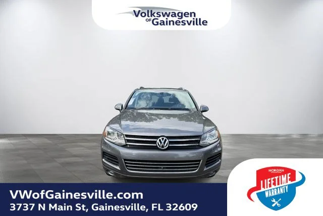 Used 2014 Volkswagen Touareg Sport with VIN WVGEP9BPXED001491 for sale in Gainesville, FL
