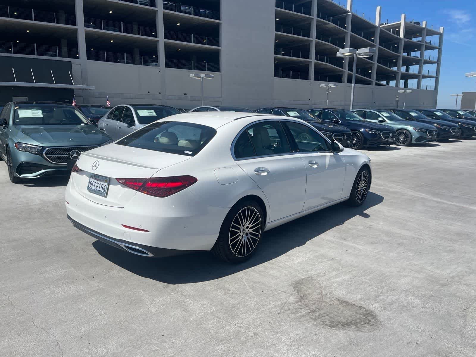 Certified Used 2023 Polar White Mercedes-Benz C 300 image 3