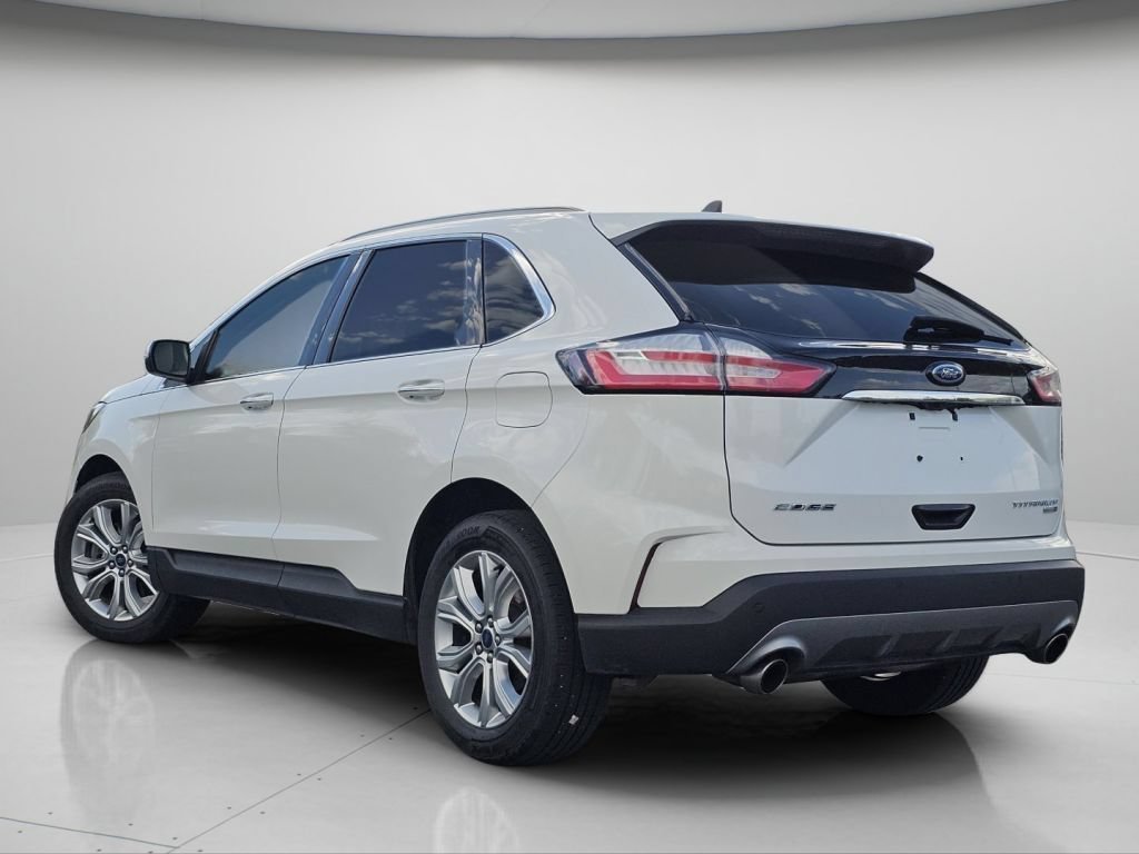 Used 2020 White Metallic Ford Titanium image 22