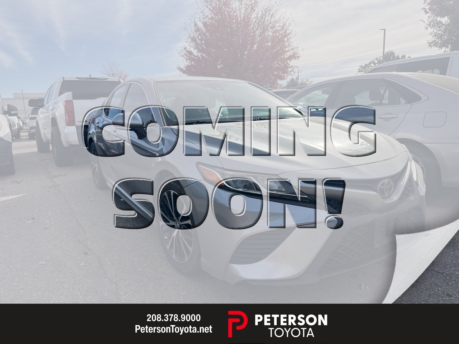 Used 2019 Silver Toyota SE image 1