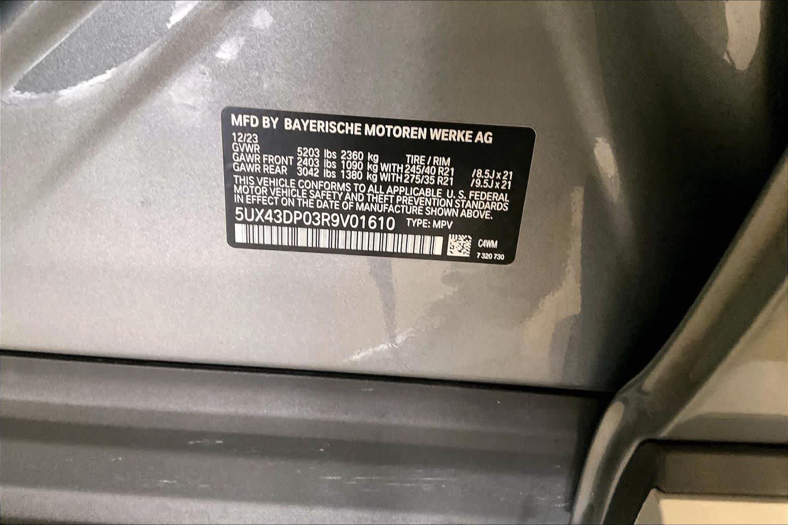 Certified Used 2024 Skyscraper Grey Metallic BMW sDrive30i image 32