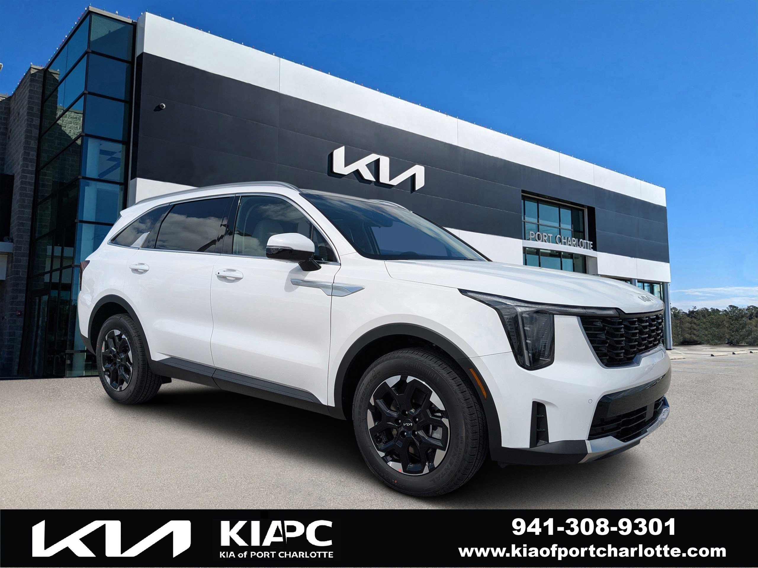 New 2026 Glacial White Pearl Kia S image 1