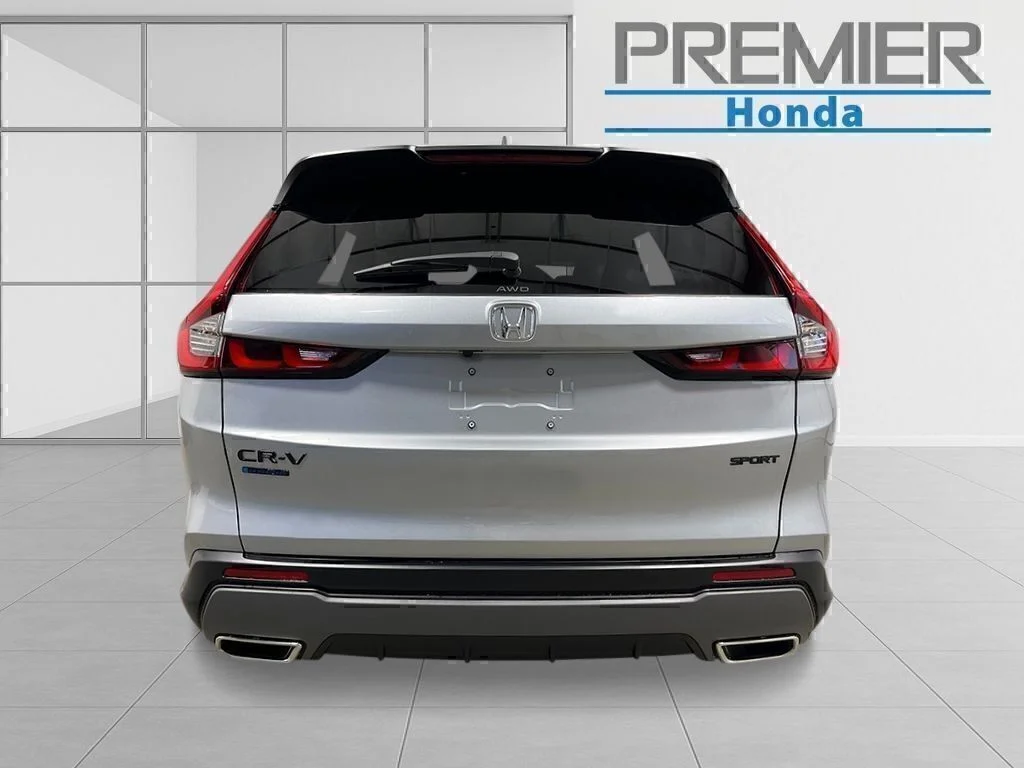 New 2026 Solar Silver Metallic Honda AWD Sport Hybrid image 4