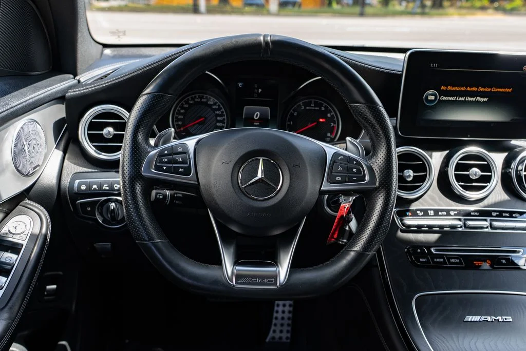 Used 2019 White Mercedes-Benz GLC 63 AMG® image 12