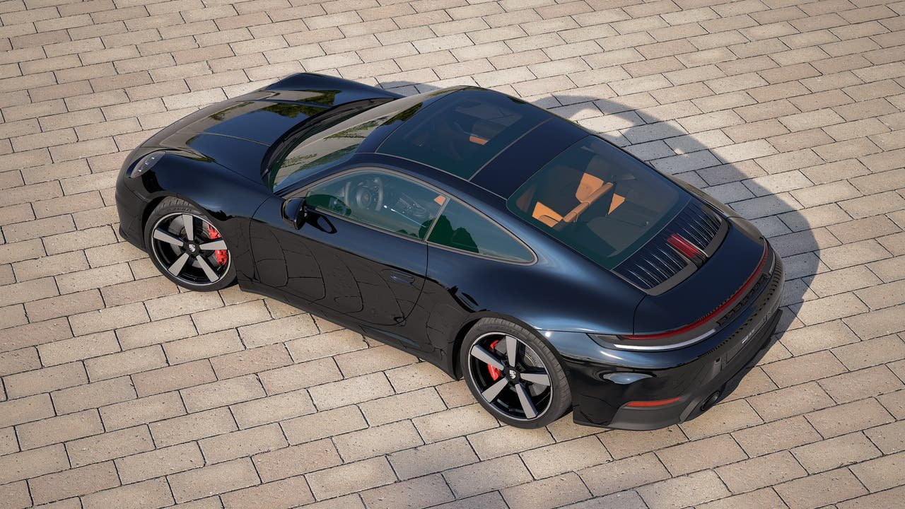 New 2027 Black Porsche Carrera S image 4