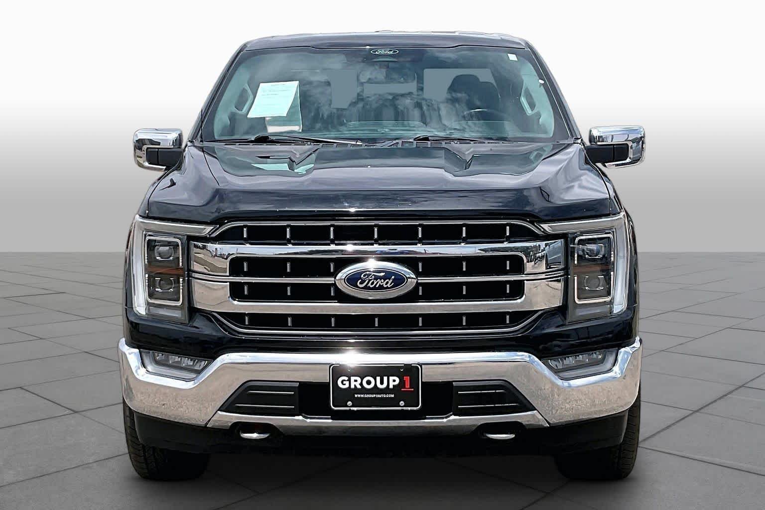 Used 2021 Agate Black Metallic Ford LARIAT image 4