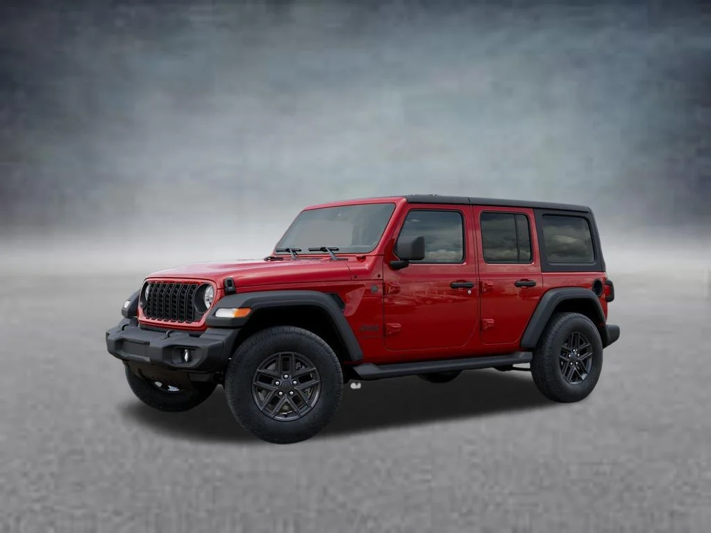 New 2026 Firecracker Red Clear-Coat Exterior Paint Jeep Sport S image 2