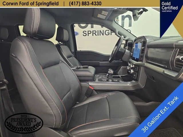 Certified Used 2023 Blue Metallic Ford Lariat image 11