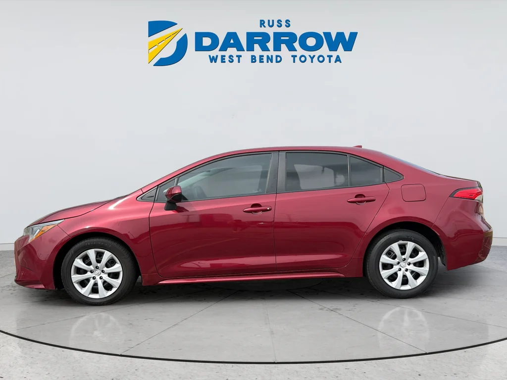 Used 2023 Red Toyota LE image 2
