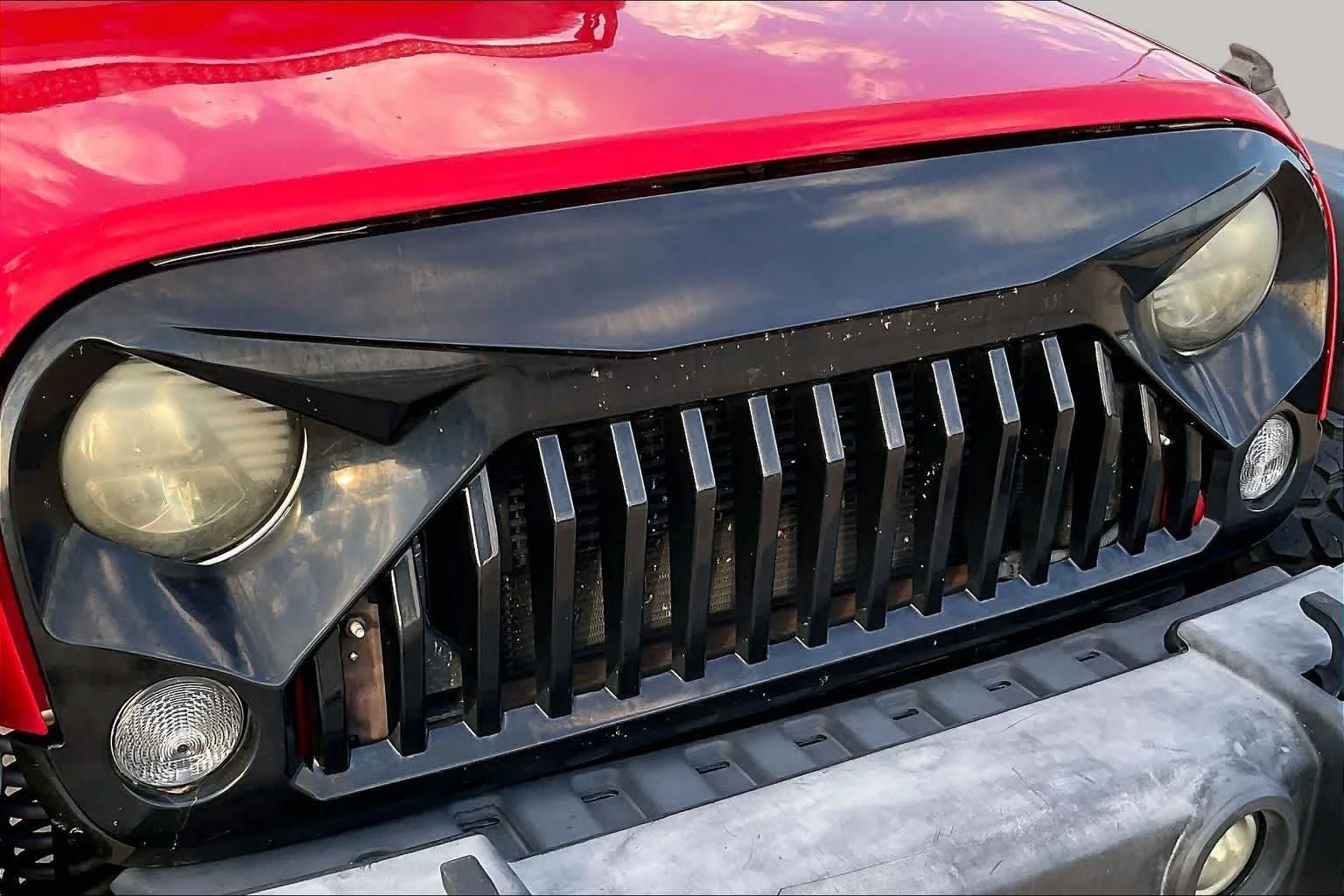 Used 2015 Firecracker Red Clear Coat Jeep Sport image 26