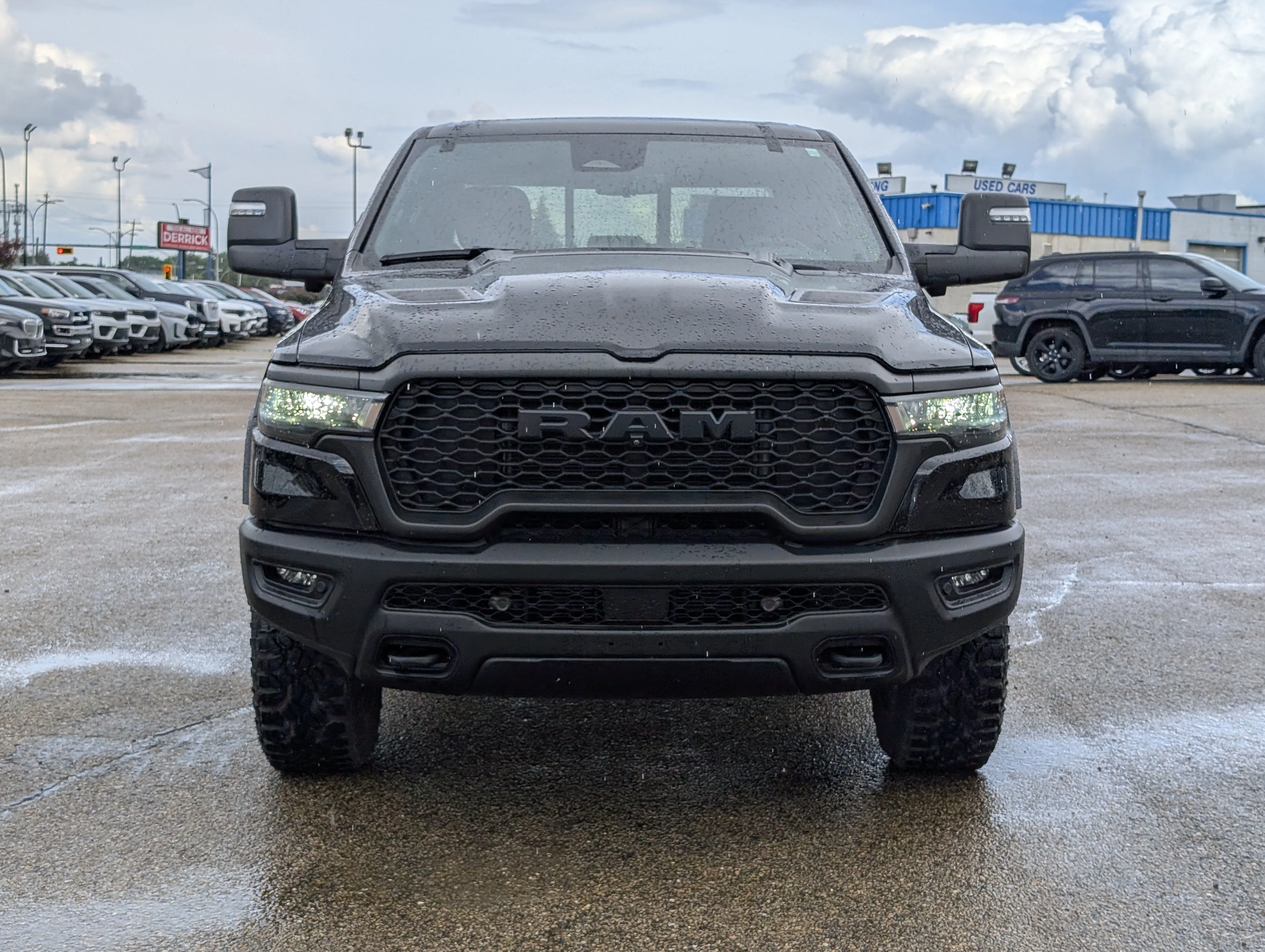 Used 2025 Diamond Black Crystal Pearlcoat Ram Rebel image 11