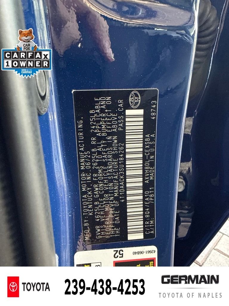 Used 2025 Blue Toyota SE image 23
