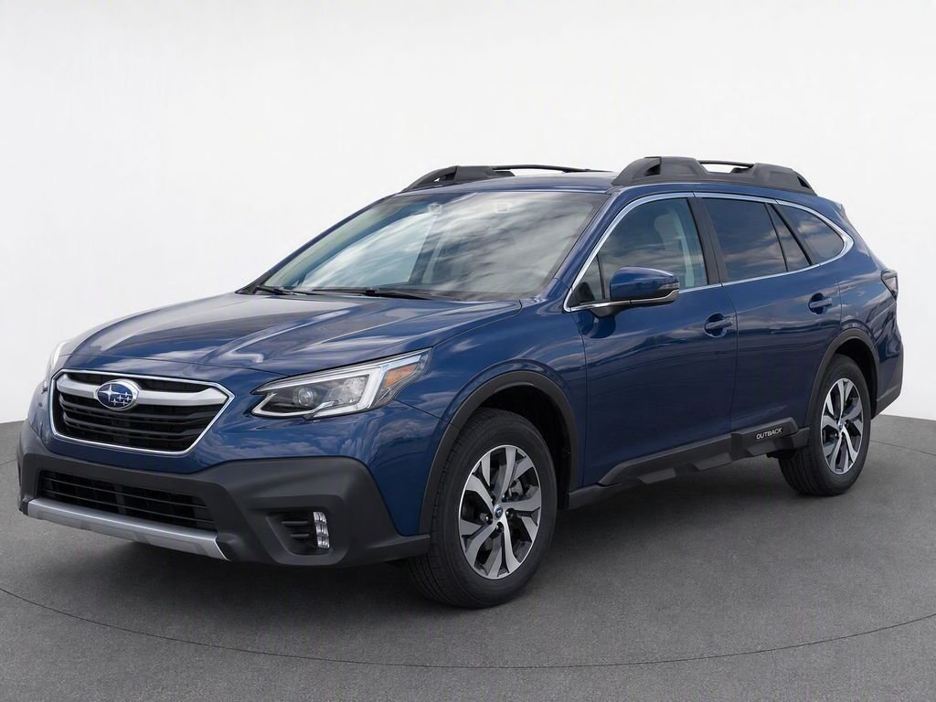 Used 2020 Blue Subaru Limited image 1