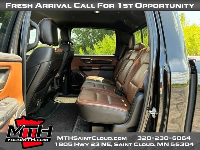 Certified Used 2022 Black Ram Laramie Longhorn image 10