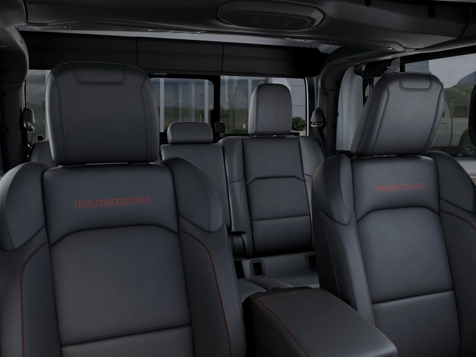 New 2026 Black Clear-Coat Exterior Paint Jeep Rubicon X image 52