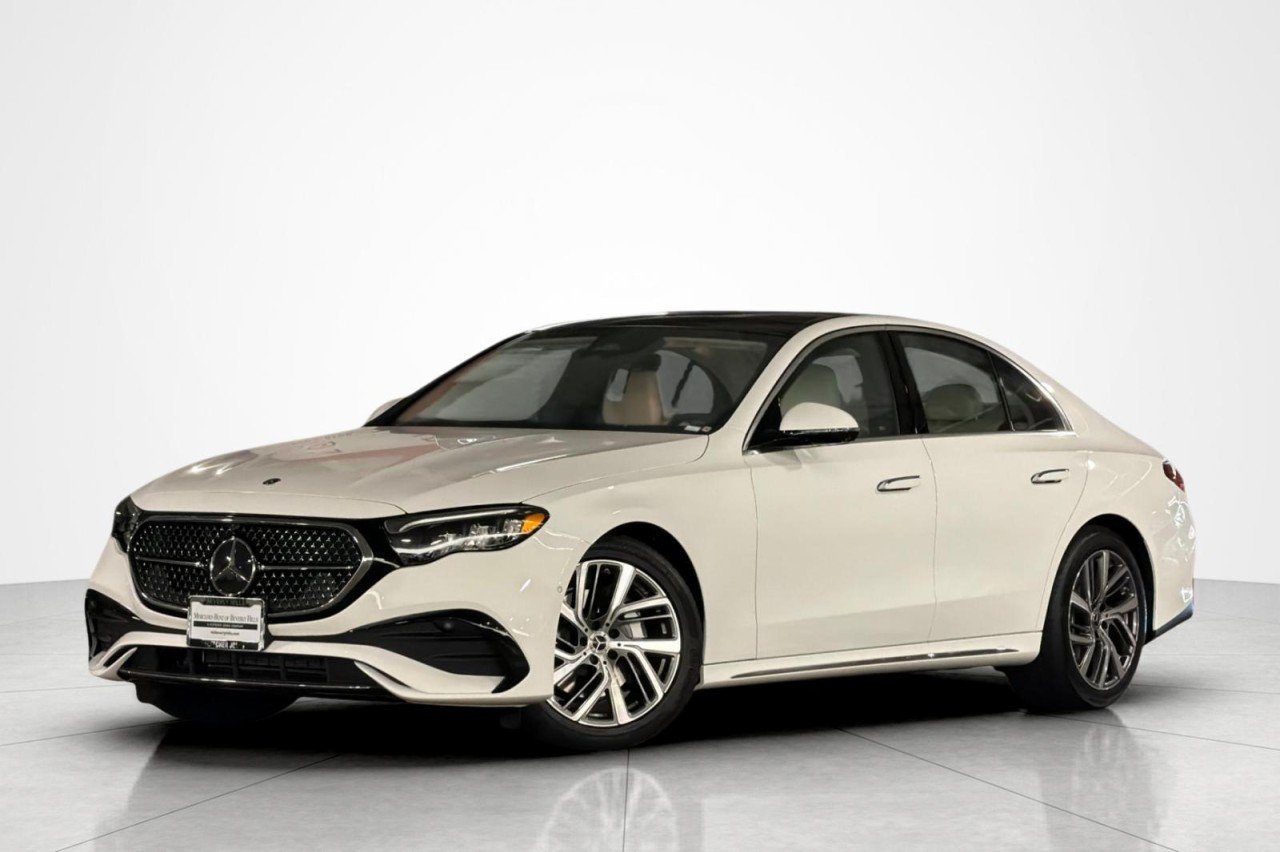 New 2027 Polar White Mercedes-Benz E 350 RWD Sedan image 1