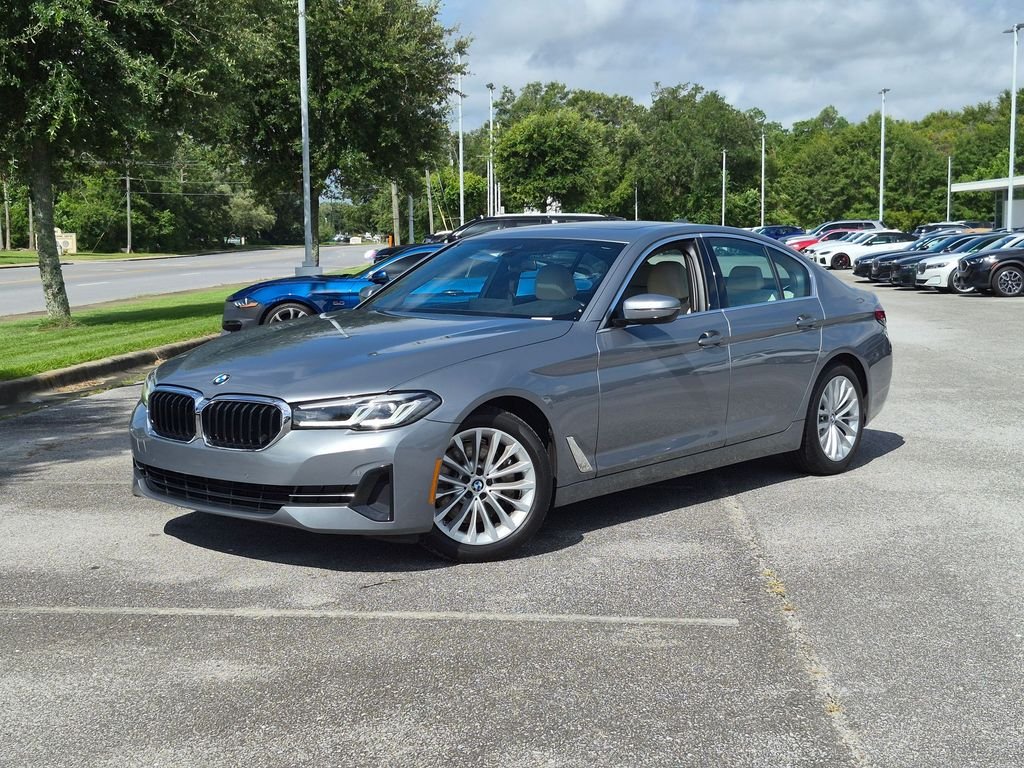 Used 2023 Gray BMW 530i image 1