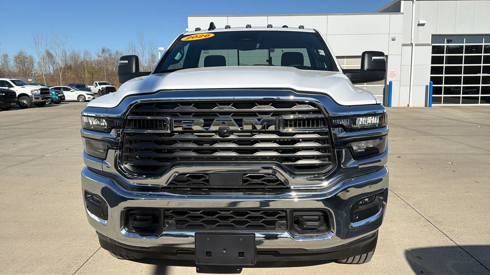New 2026 Bright White Clear-Coat Exterior Paint RAM Tradesman image 8