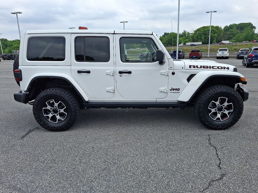 Used 2022 White Jeep Unlimited Rubicon image 8