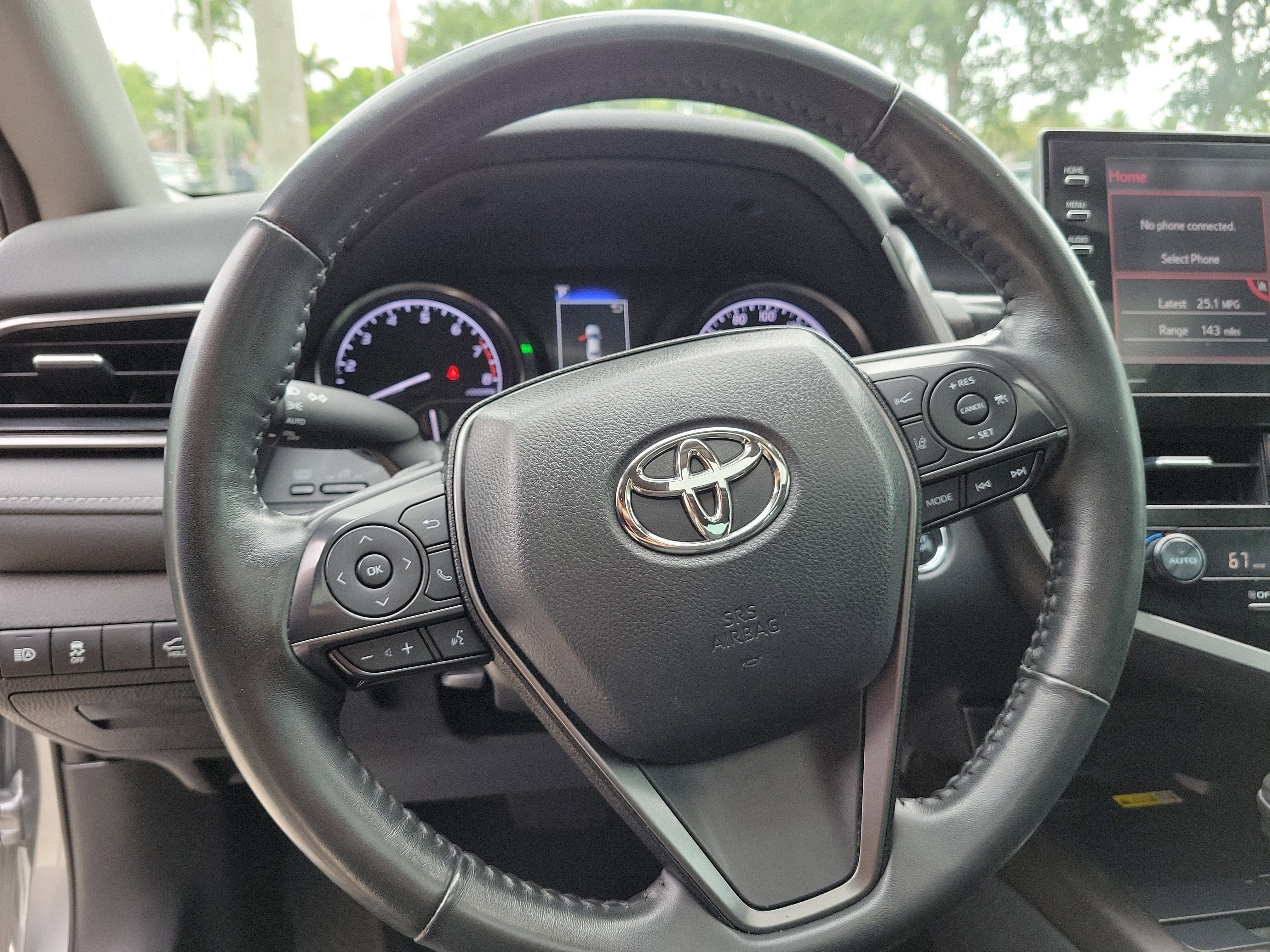 Used 2024 Celestial Silver Metallic Toyota SE image 27